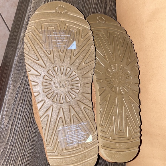 UGG KENTON MENS SLIP ON SHOES CHESTNUT SUADE #10 - Picture 6 of 7